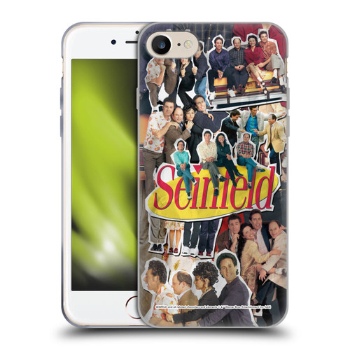 Seinfeld Graphics Collage Soft Gel Case for Apple iPhone 7 / 8 / SE 2020 & 2022
