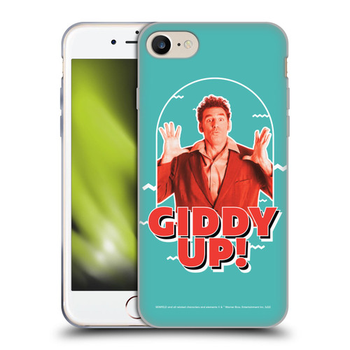 Seinfeld Graphics Giddy Up! Soft Gel Case for Apple iPhone 7 / 8 / SE 2020 & 2022