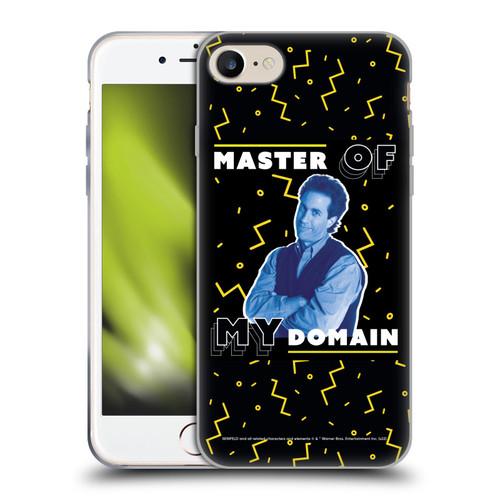Seinfeld Graphics Master Of My Domain Soft Gel Case for Apple iPhone 7 / 8 / SE 2020 & 2022