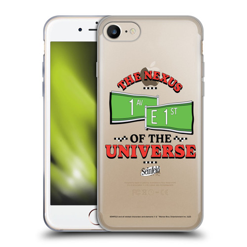 Seinfeld Graphics Nexus Of The Universe Soft Gel Case for Apple iPhone 7 / 8 / SE 2020 & 2022