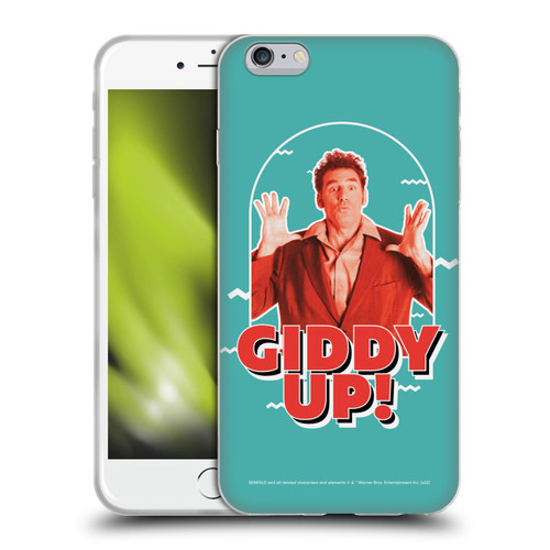 Seinfeld Graphics Giddy Up! Soft Gel Case for Apple iPhone 6 Plus / iPhone 6s Plus