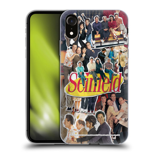 Seinfeld Graphics Collage Soft Gel Case for Apple iPhone XR