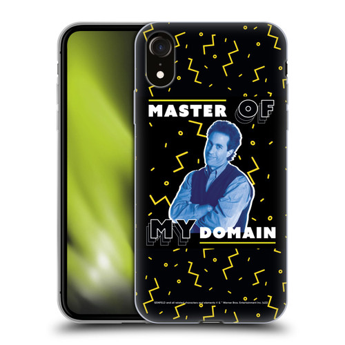 Seinfeld Graphics Master Of My Domain Soft Gel Case for Apple iPhone XR