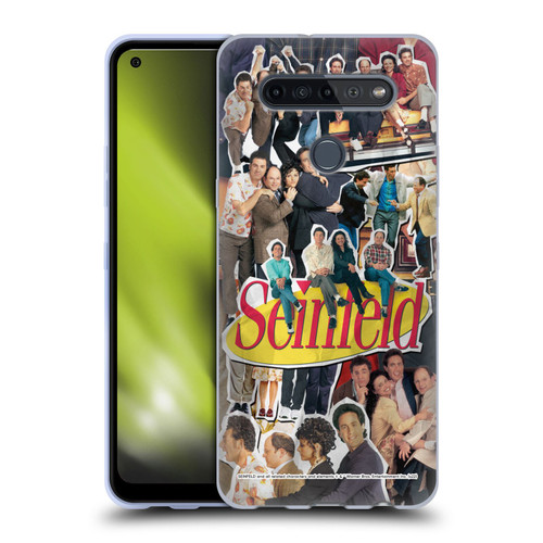 Seinfeld Graphics Collage Soft Gel Case for LG K51S