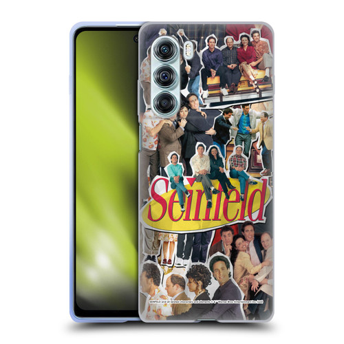 Seinfeld Graphics Collage Soft Gel Case for Motorola Edge S30 / Moto G200 5G
