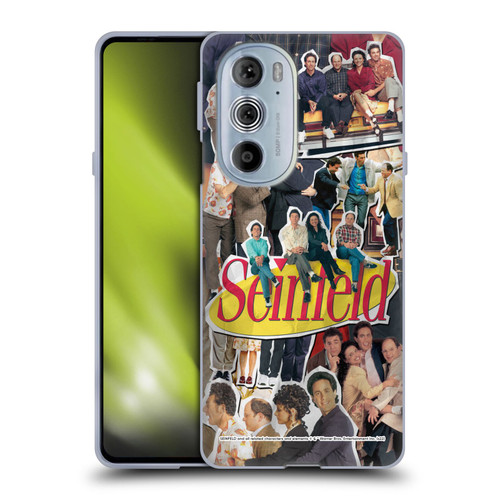 Seinfeld Graphics Collage Soft Gel Case for Motorola Edge X30