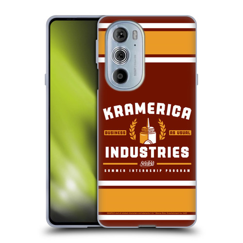 Seinfeld Graphics Kramerica Industries Soft Gel Case for Motorola Edge X30