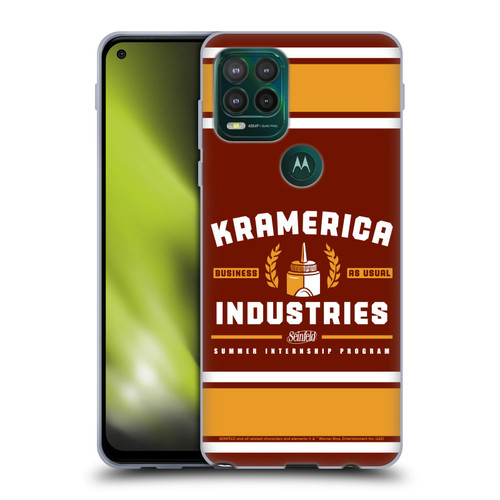 Seinfeld Graphics Kramerica Industries Soft Gel Case for Motorola Moto G Stylus 5G 2021