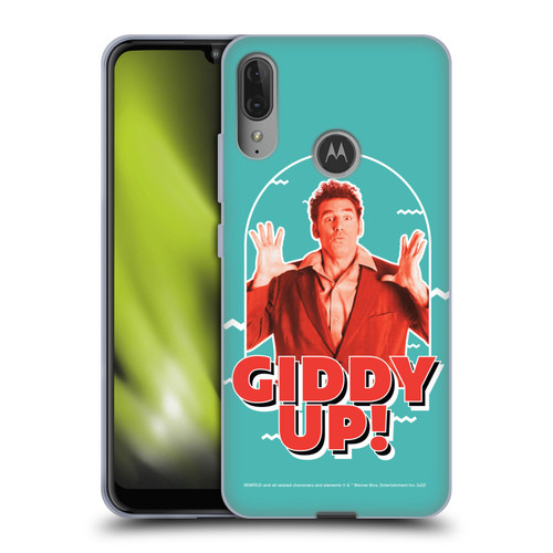 Seinfeld Graphics Giddy Up! Soft Gel Case for Motorola Moto E6 Plus