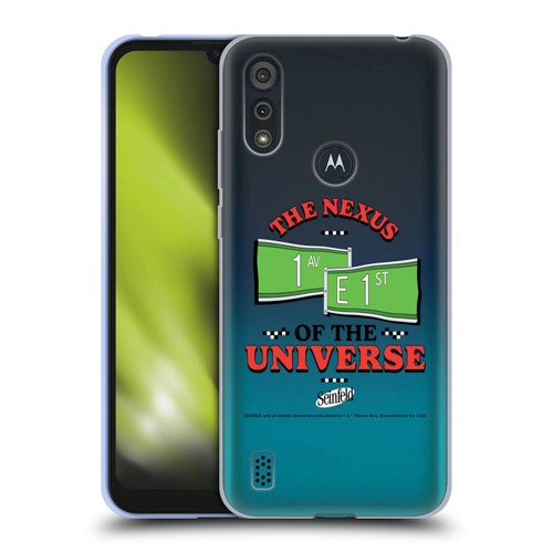 Seinfeld Graphics Nexus Of The Universe Soft Gel Case for Motorola Moto E6s (2020)
