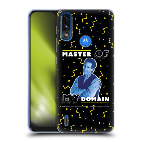 Seinfeld Graphics Master Of My Domain Soft Gel Case for Motorola Moto E7 Power / Moto E7i Power