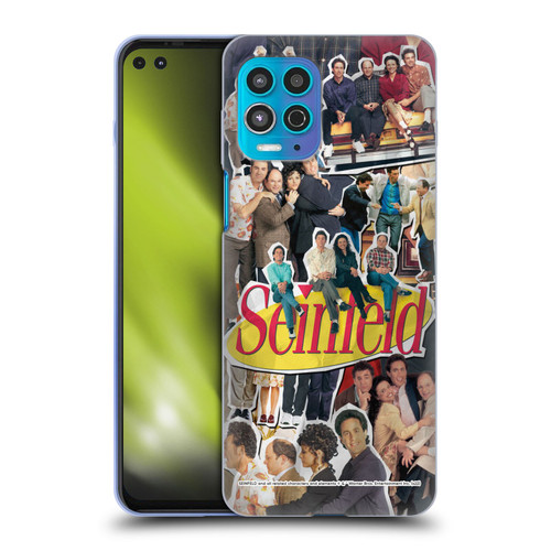 Seinfeld Graphics Collage Soft Gel Case for Motorola Moto G100