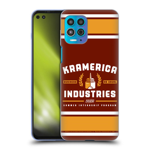 Seinfeld Graphics Kramerica Industries Soft Gel Case for Motorola Moto G100