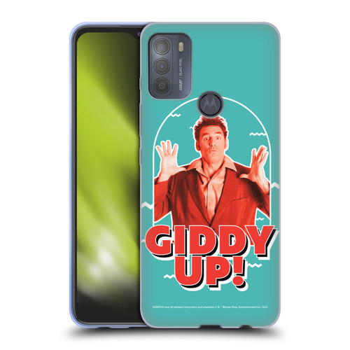 Seinfeld Graphics Giddy Up! Soft Gel Case for Motorola Moto G50
