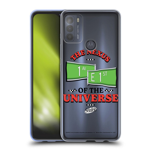 Seinfeld Graphics Nexus Of The Universe Soft Gel Case for Motorola Moto G50