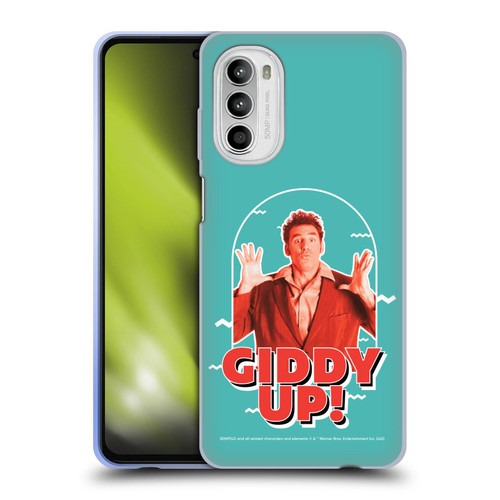 Seinfeld Graphics Giddy Up! Soft Gel Case for Motorola Moto G52