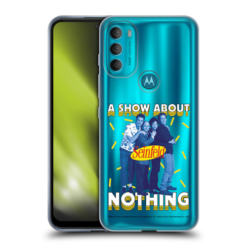Seinfeld Graphics A Show About Nothing Soft Gel Case for Motorola Moto G71 5G