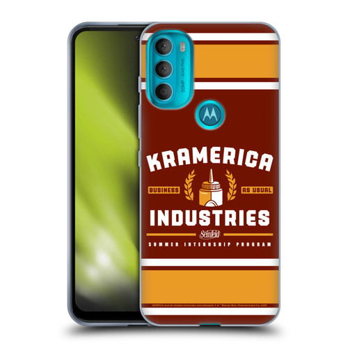 Seinfeld Graphics Kramerica Industries Soft Gel Case for Motorola Moto G71 5G