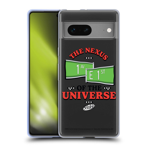 Seinfeld Graphics Nexus Of The Universe Soft Gel Case for Google Pixel 7