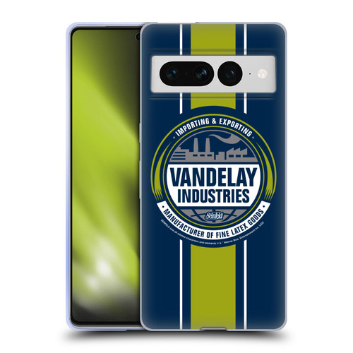 Seinfeld Graphics Vandelay Industries Soft Gel Case for Google Pixel 7 Pro