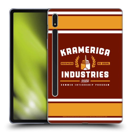 Seinfeld Graphics Kramerica Industries Soft Gel Case for Samsung Galaxy Tab S8