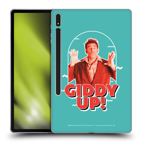 Seinfeld Graphics Giddy Up! Soft Gel Case for Samsung Galaxy Tab S8 Plus