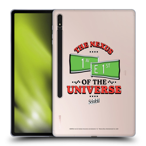 Seinfeld Graphics Nexus Of The Universe Soft Gel Case for Samsung Galaxy Tab S8 Plus