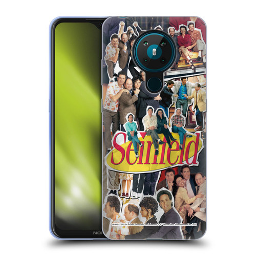Seinfeld Graphics Collage Soft Gel Case for Nokia 5.3