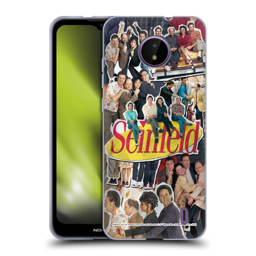 Seinfeld Graphics Collage Soft Gel Case for Nokia C10 / C20