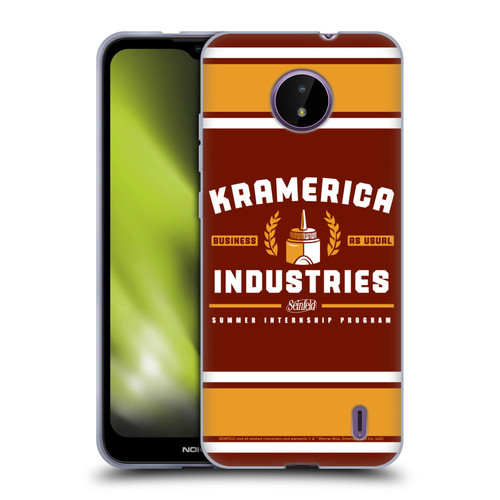 Seinfeld Graphics Kramerica Industries Soft Gel Case for Nokia C10 / C20