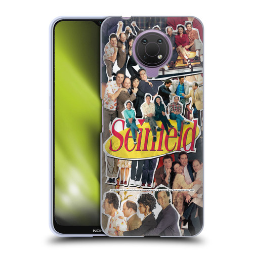 Seinfeld Graphics Collage Soft Gel Case for Nokia G10