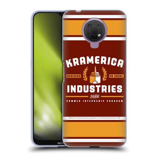 Seinfeld Graphics Kramerica Industries Soft Gel Case for Nokia G10