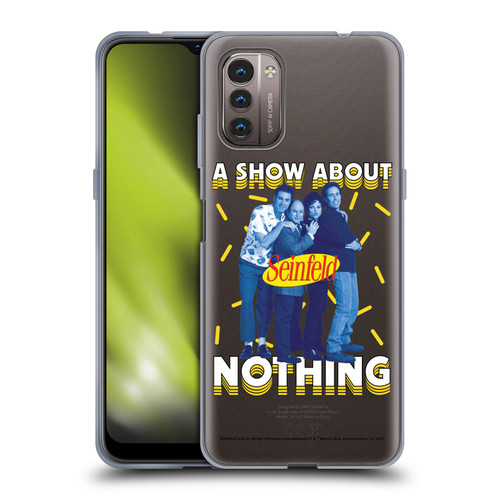 Seinfeld Graphics A Show About Nothing Soft Gel Case for Nokia G11 / G21