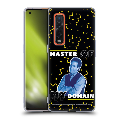 Seinfeld Graphics Master Of My Domain Soft Gel Case for OPPO Find X2 Pro 5G