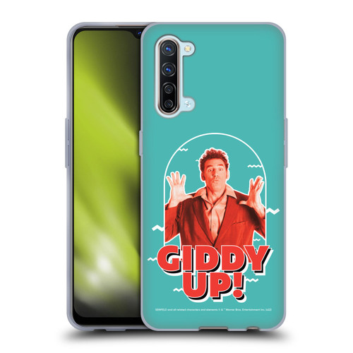 Seinfeld Graphics Giddy Up! Soft Gel Case for OPPO Find X2 Lite 5G
