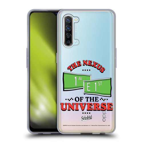 Seinfeld Graphics Nexus Of The Universe Soft Gel Case for OPPO Find X2 Lite 5G