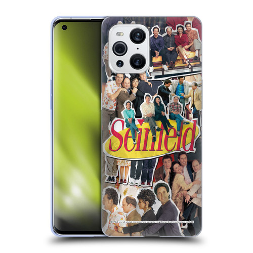 Seinfeld Graphics Collage Soft Gel Case for OPPO Find X3 / Pro