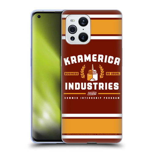 Seinfeld Graphics Kramerica Industries Soft Gel Case for OPPO Find X3 / Pro