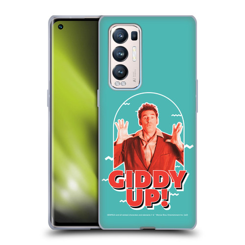 Seinfeld Graphics Giddy Up! Soft Gel Case for OPPO Find X3 Neo / Reno5 Pro+ 5G