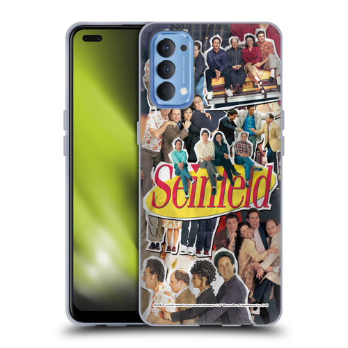 Seinfeld Graphics Collage Soft Gel Case for OPPO Reno 4 5G