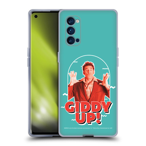 Seinfeld Graphics Giddy Up! Soft Gel Case for OPPO Reno 4 Pro 5G