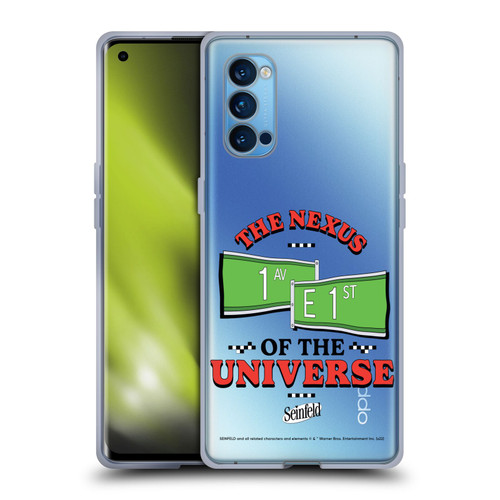 Seinfeld Graphics Nexus Of The Universe Soft Gel Case for OPPO Reno 4 Pro 5G