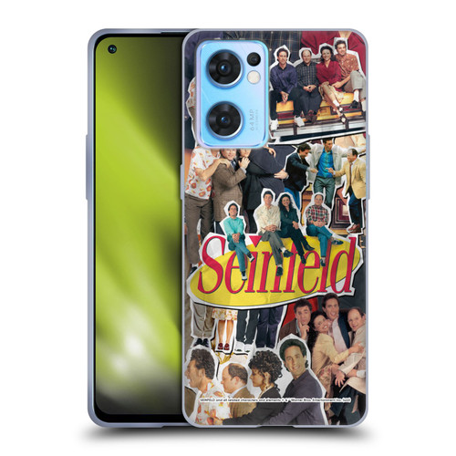 Seinfeld Graphics Collage Soft Gel Case for OPPO Reno7 5G / Find X5 Lite