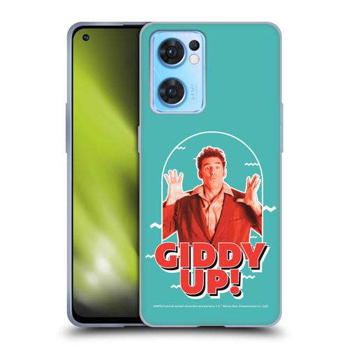 Seinfeld Graphics Giddy Up! Soft Gel Case for OPPO Reno7 5G / Find X5 Lite