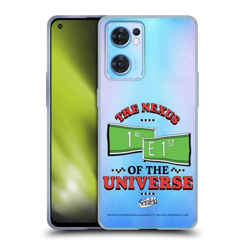 Seinfeld Graphics Nexus Of The Universe Soft Gel Case for OPPO Reno7 5G / Find X5 Lite