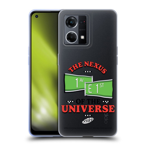 Seinfeld Graphics Nexus Of The Universe Soft Gel Case for OPPO Reno8 4G