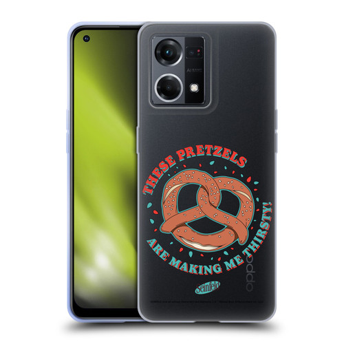 Seinfeld Graphics These Pretzels Soft Gel Case for OPPO Reno8 4G