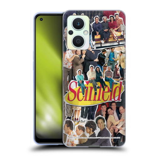 Seinfeld Graphics Collage Soft Gel Case for OPPO Reno8 Lite