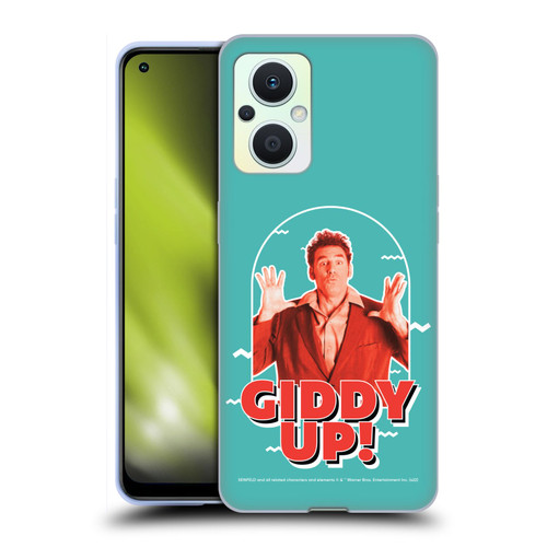 Seinfeld Graphics Giddy Up! Soft Gel Case for OPPO Reno8 Lite