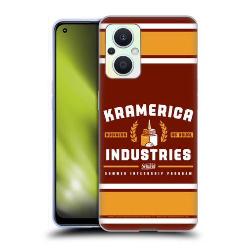 Seinfeld Graphics Kramerica Industries Soft Gel Case for OPPO Reno8 Lite